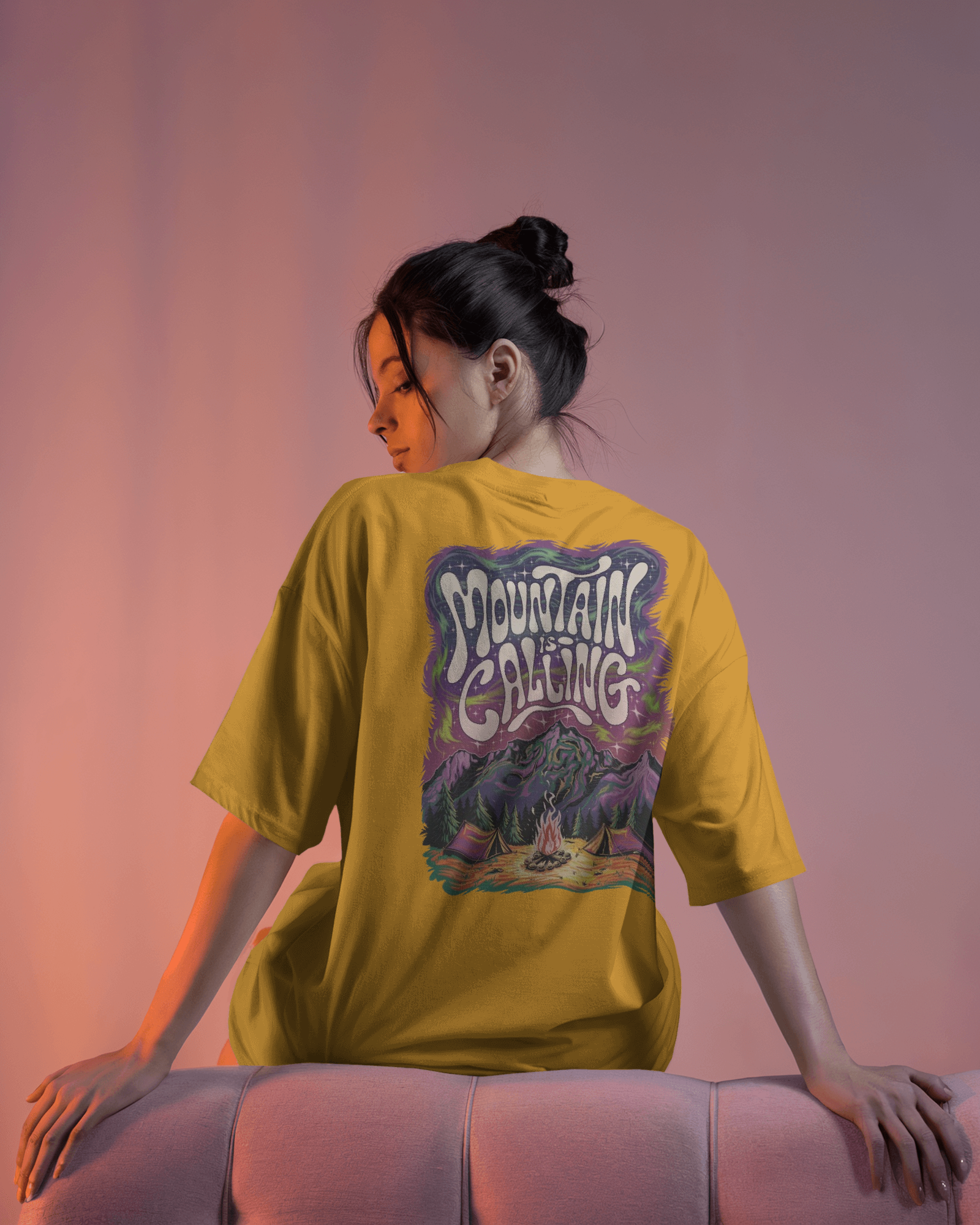 Oversized back print