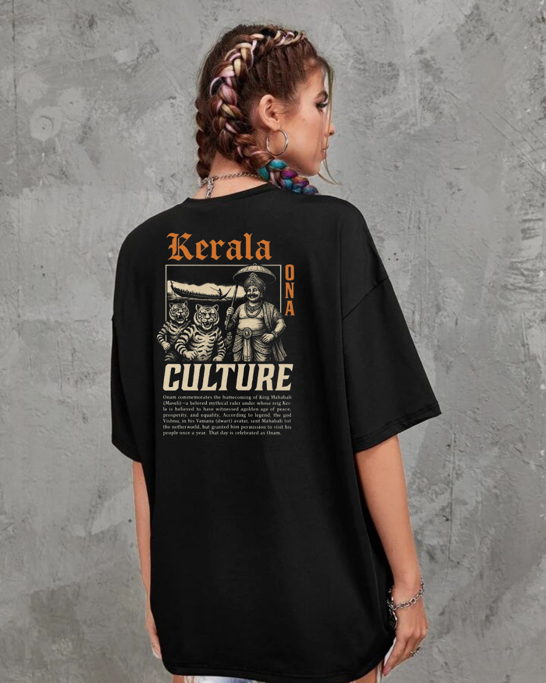 womens oversized Onam wear