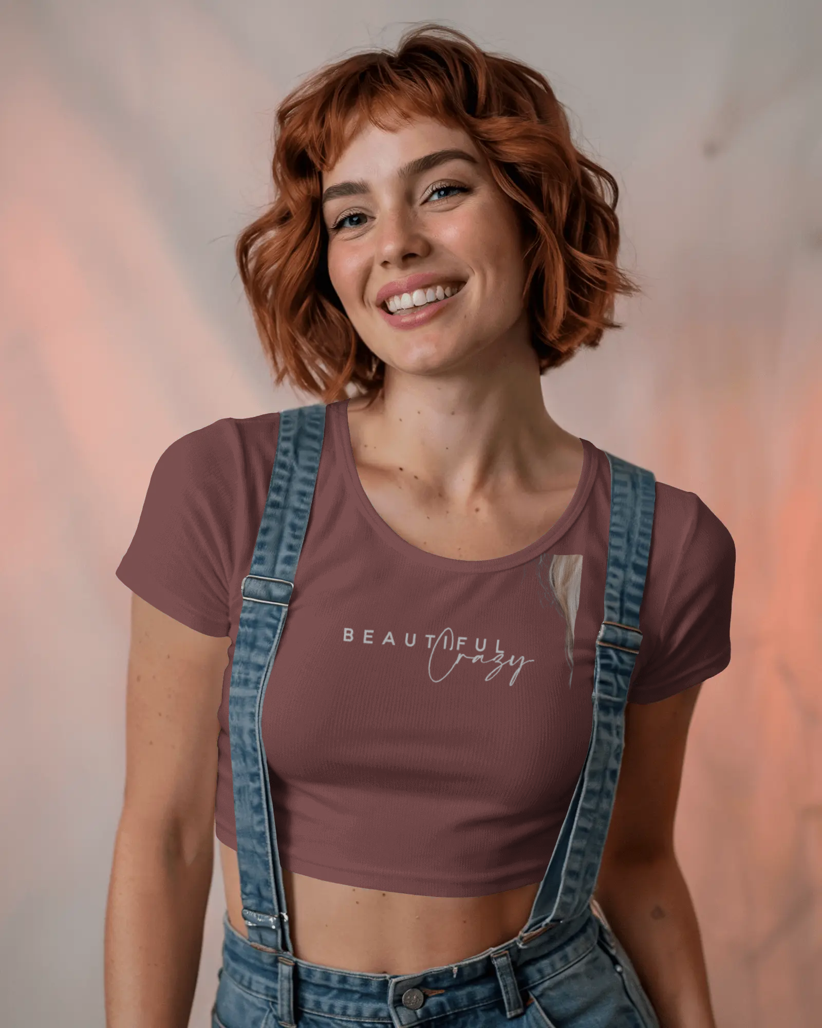 crop top typography
