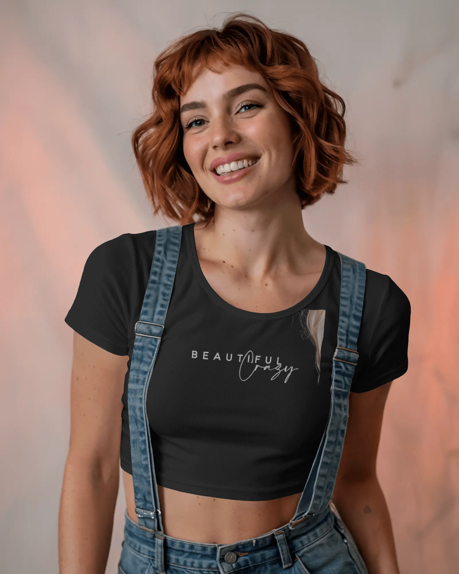 crop top typography