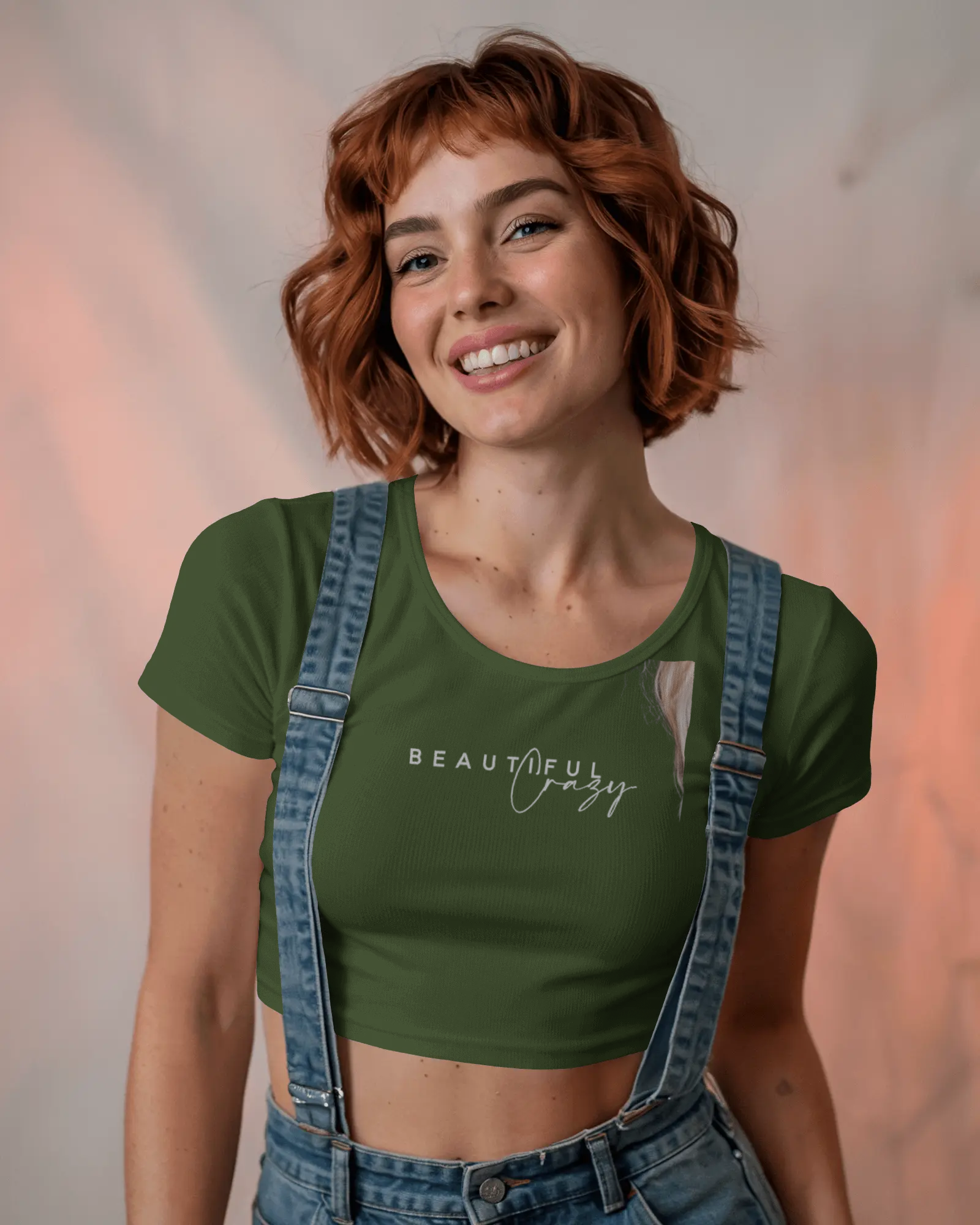 crop top typography