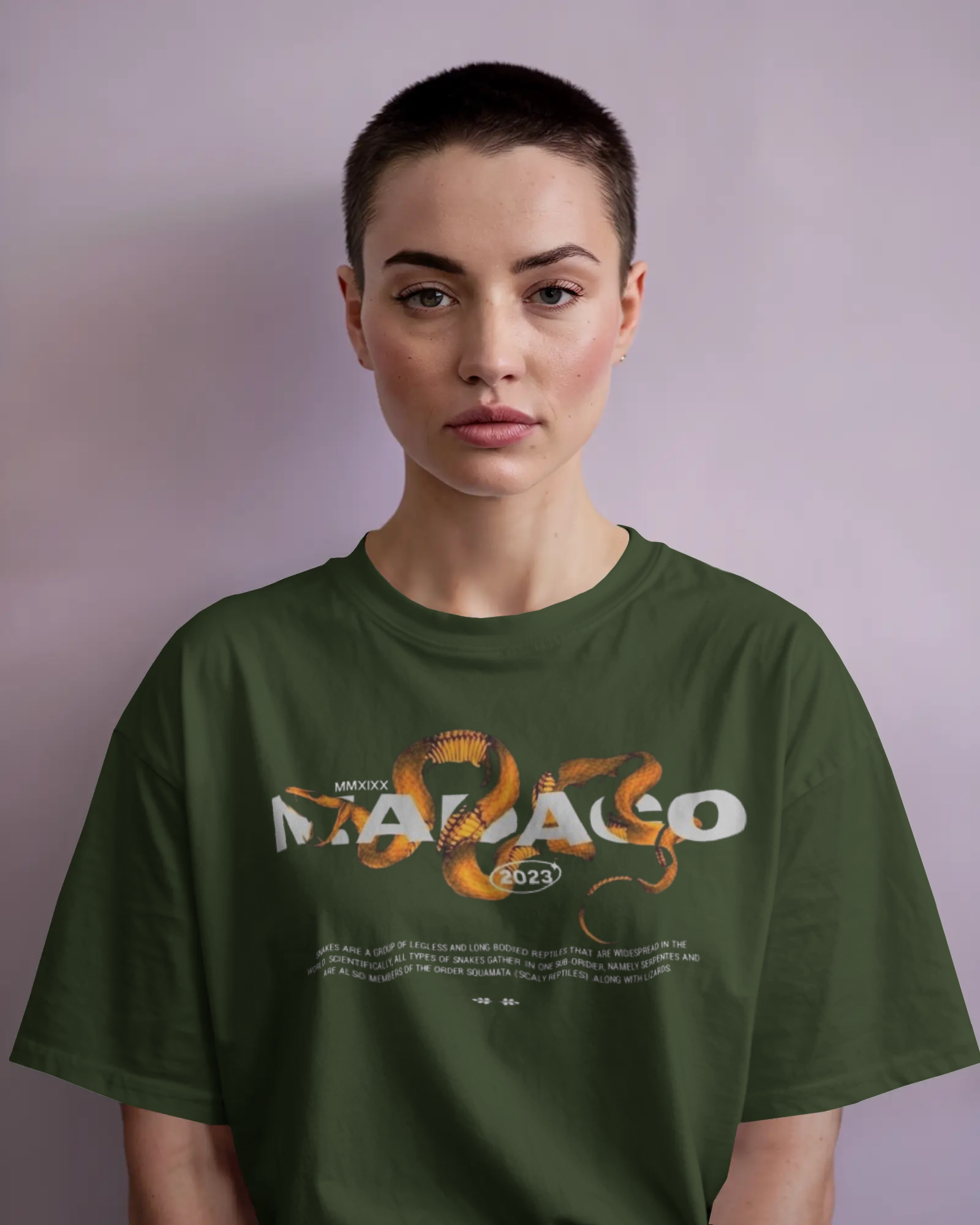 Typography in oversize